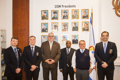 FIVB visits CISM HQ