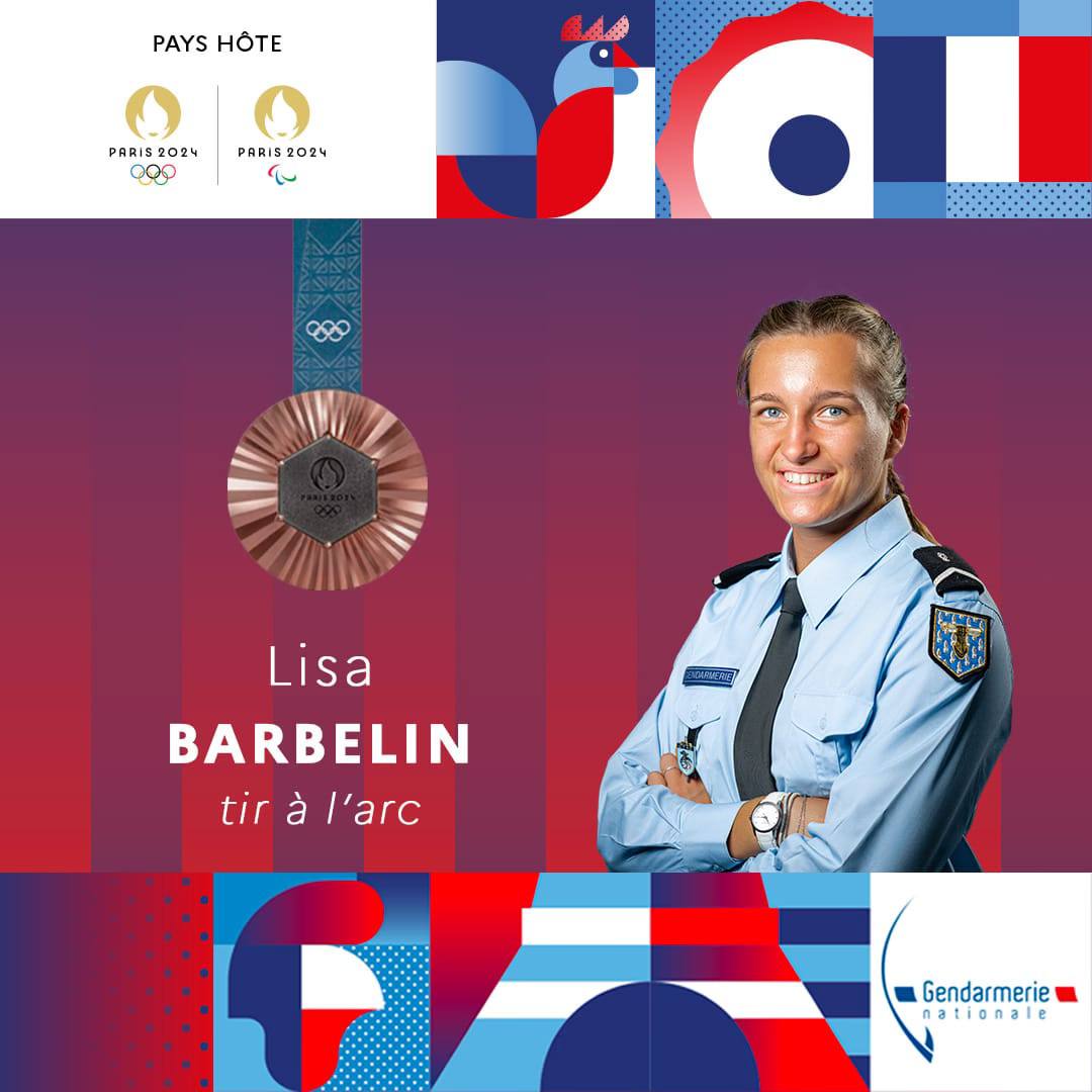 Maréchal des Logis Lisa Barbelin picture Gendarmerie Nationale